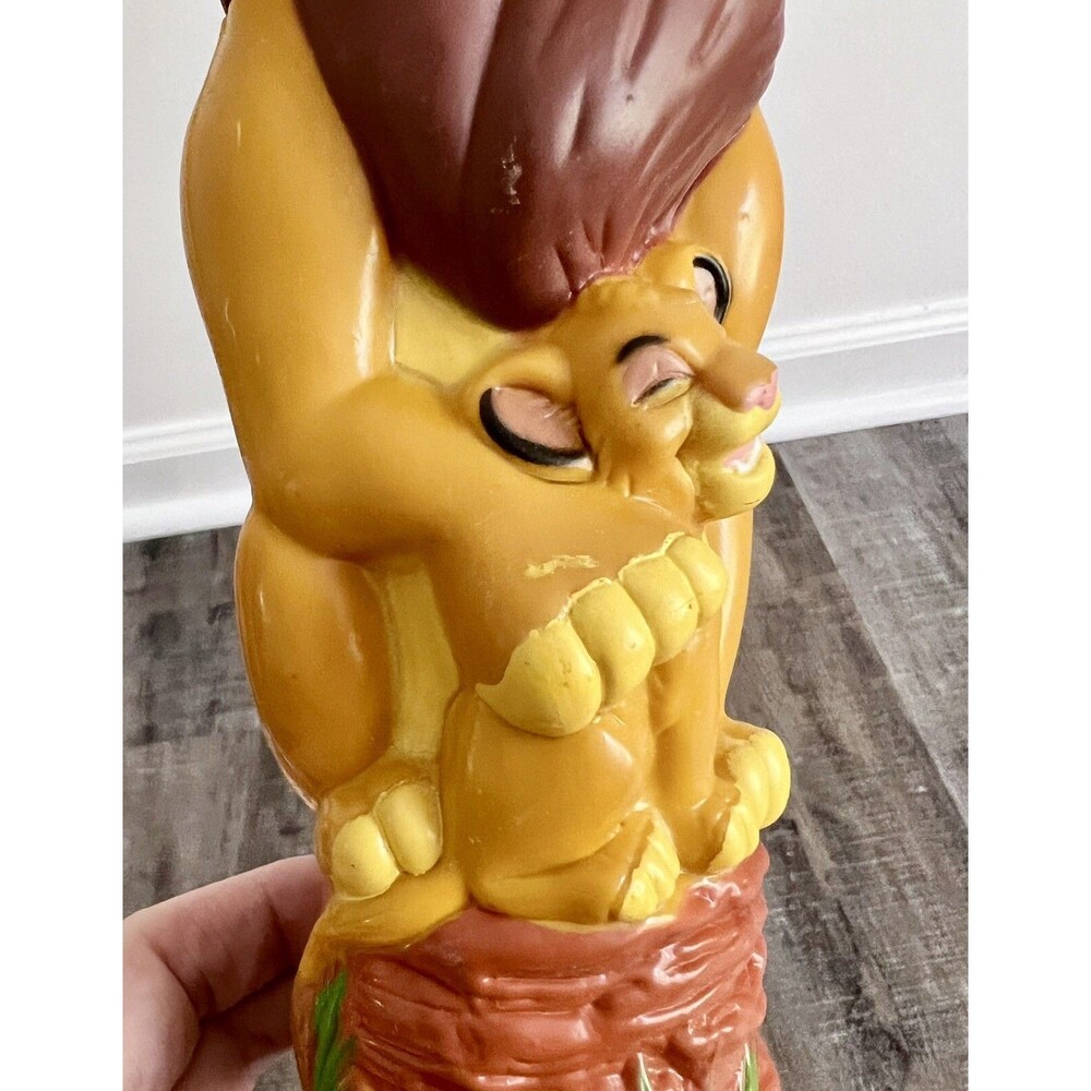 Lion King Vintage 90s 8.5” Empty Shampoo Bottle Disney Collectible Mufasa Simba - Picture 7 of 7